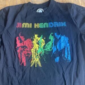 Jimi Hendrix T-Shirt Size Large L Tee Shirt Authentic 2021 Black